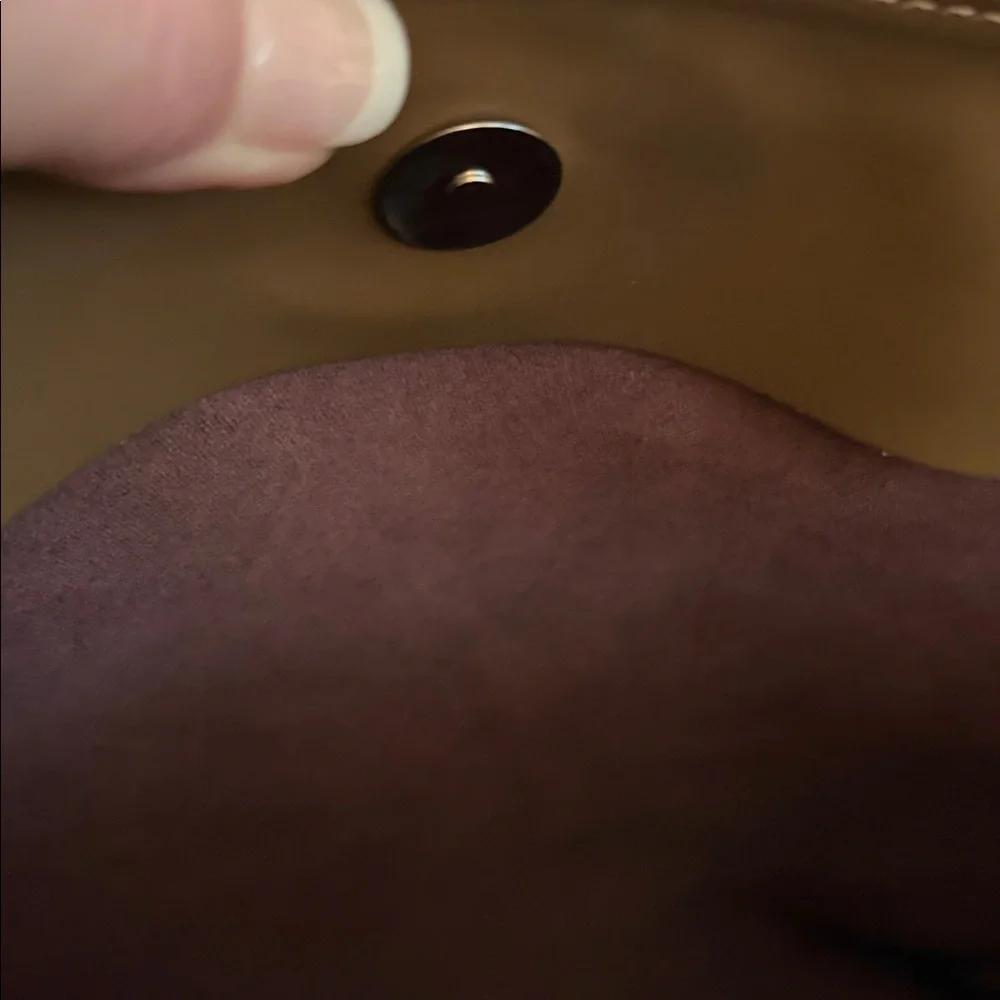 Elegant Brown Leather Tote Bag